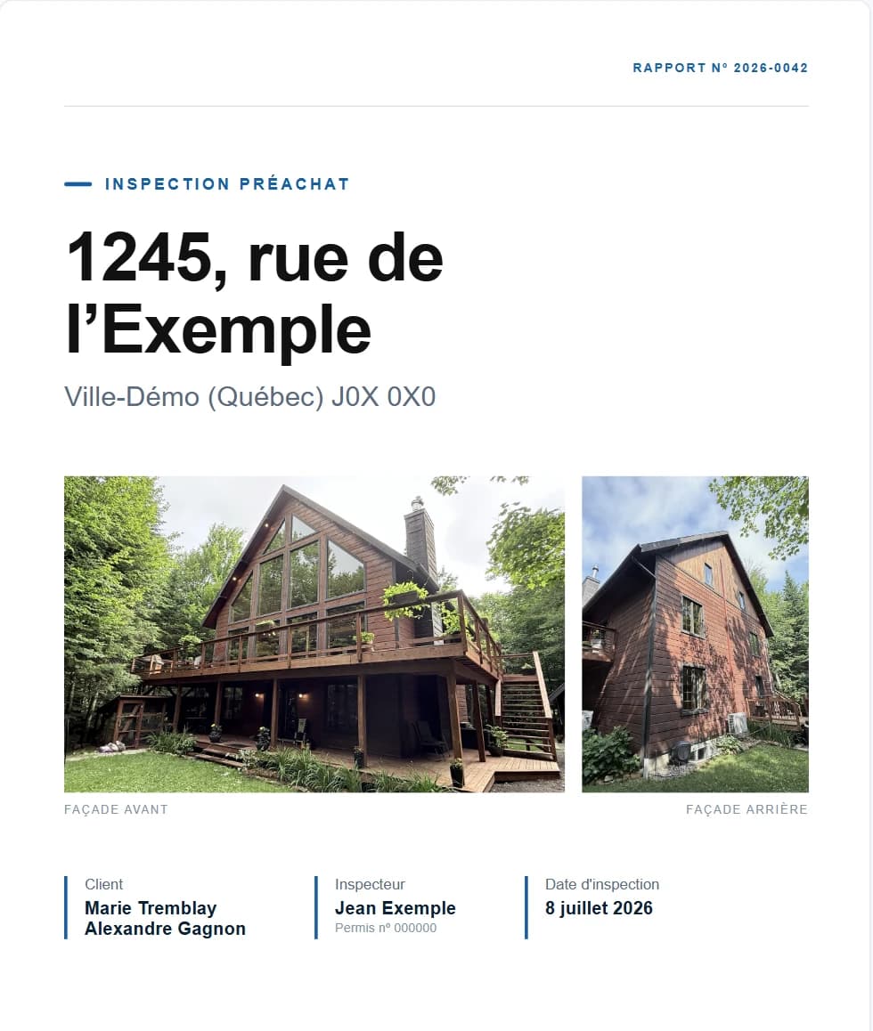 Le même rapport rendu dans le gabarit Éditorial